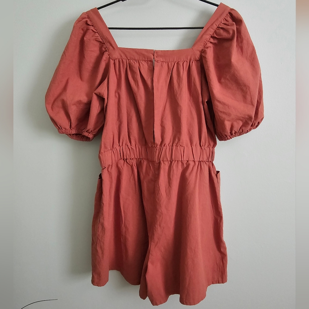 H&M Puff Sleeve Romper